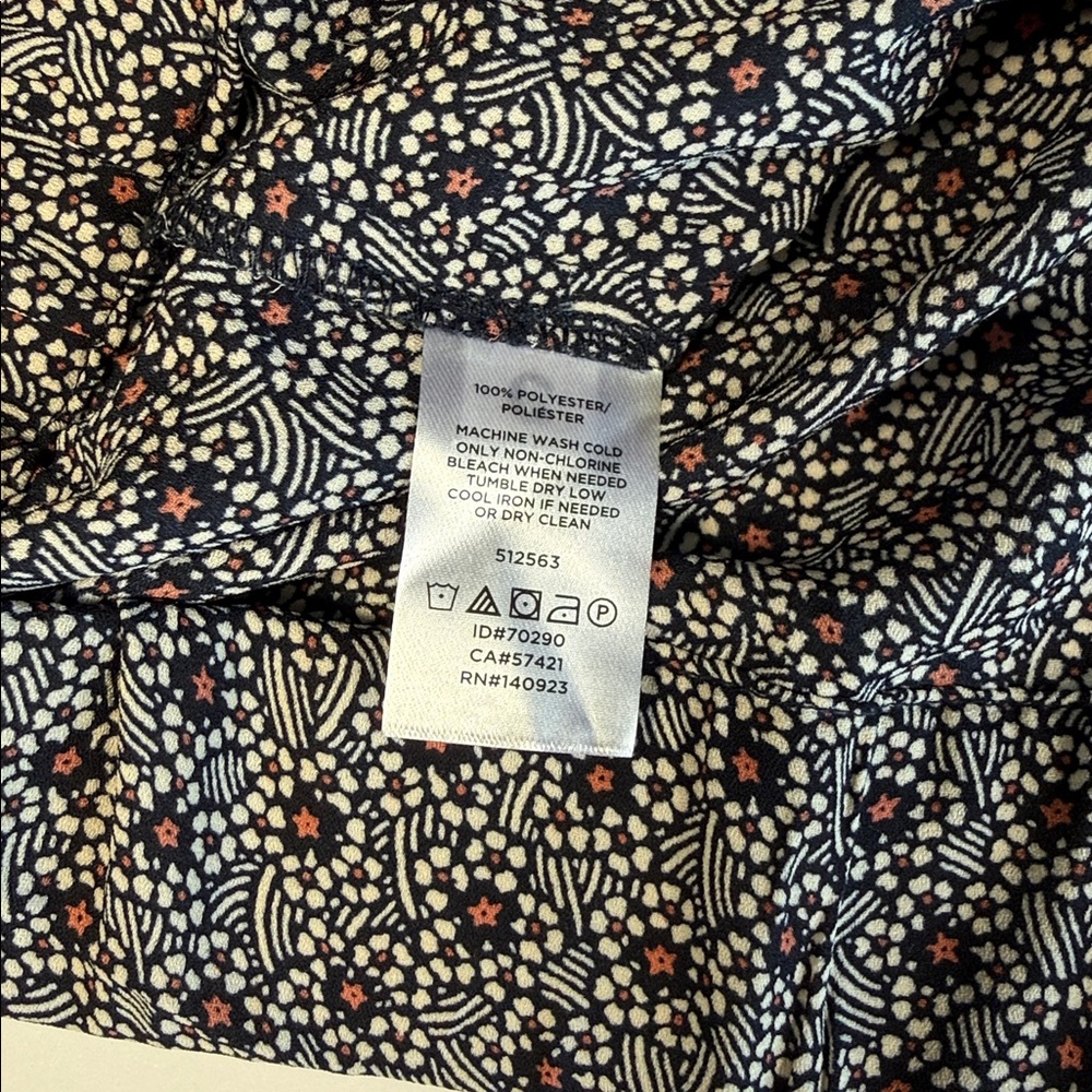 LOFT Multicolor Patterned Blouse NWT - image 3